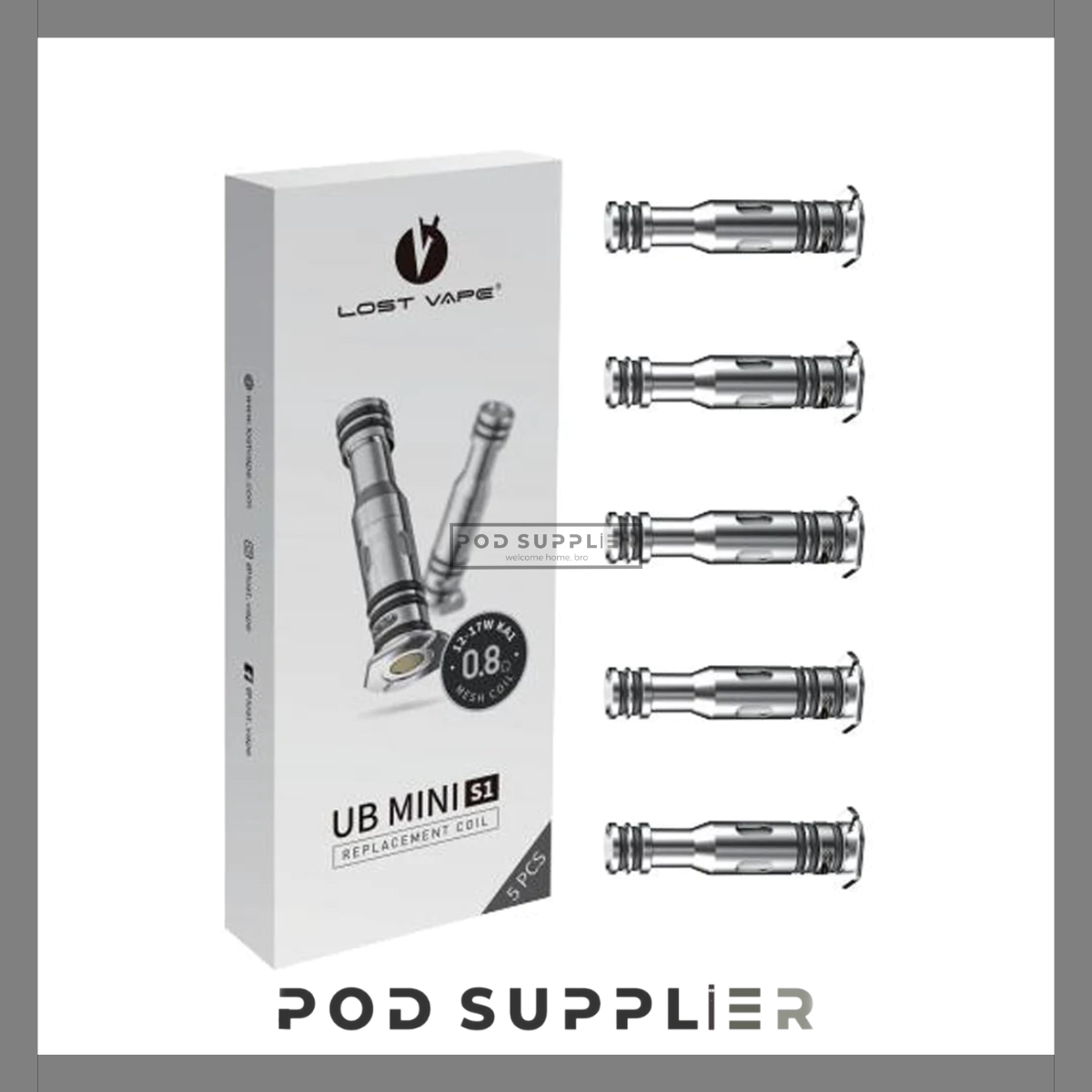  Coil Occ Lostvape UB Mini S3 0.6ohm thay thế cho URSA Nano Pro 25W Pod Kit 