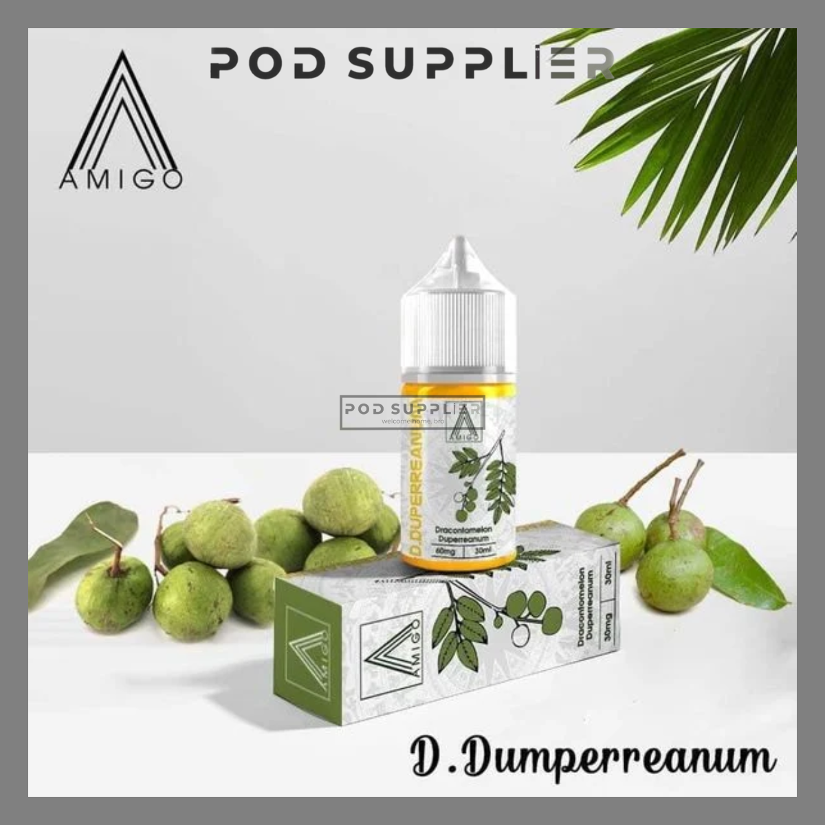  Dracontomelon Duperreanum ( Sấu Lạnh ) By Amigo Salt Nic 30ML 