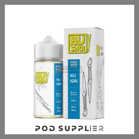 KUNAI ( Trà Quất Lạnh ) By Bushou Freebase 100ML