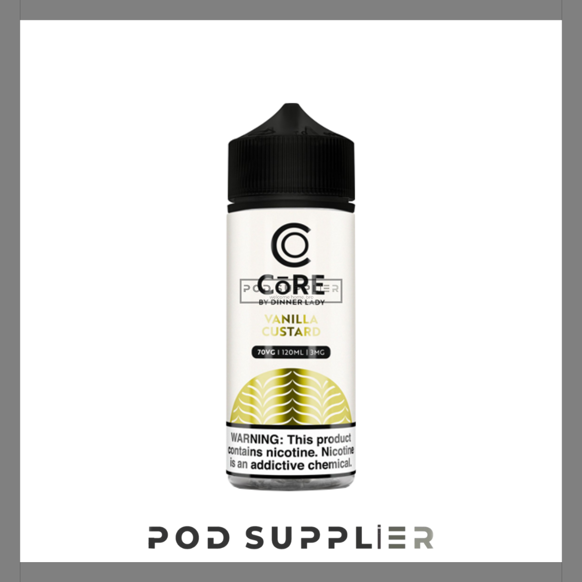  Vanilla Custard ( Bánh Custard Vani ) By Core By Dinner Lady Freebase 120ML 