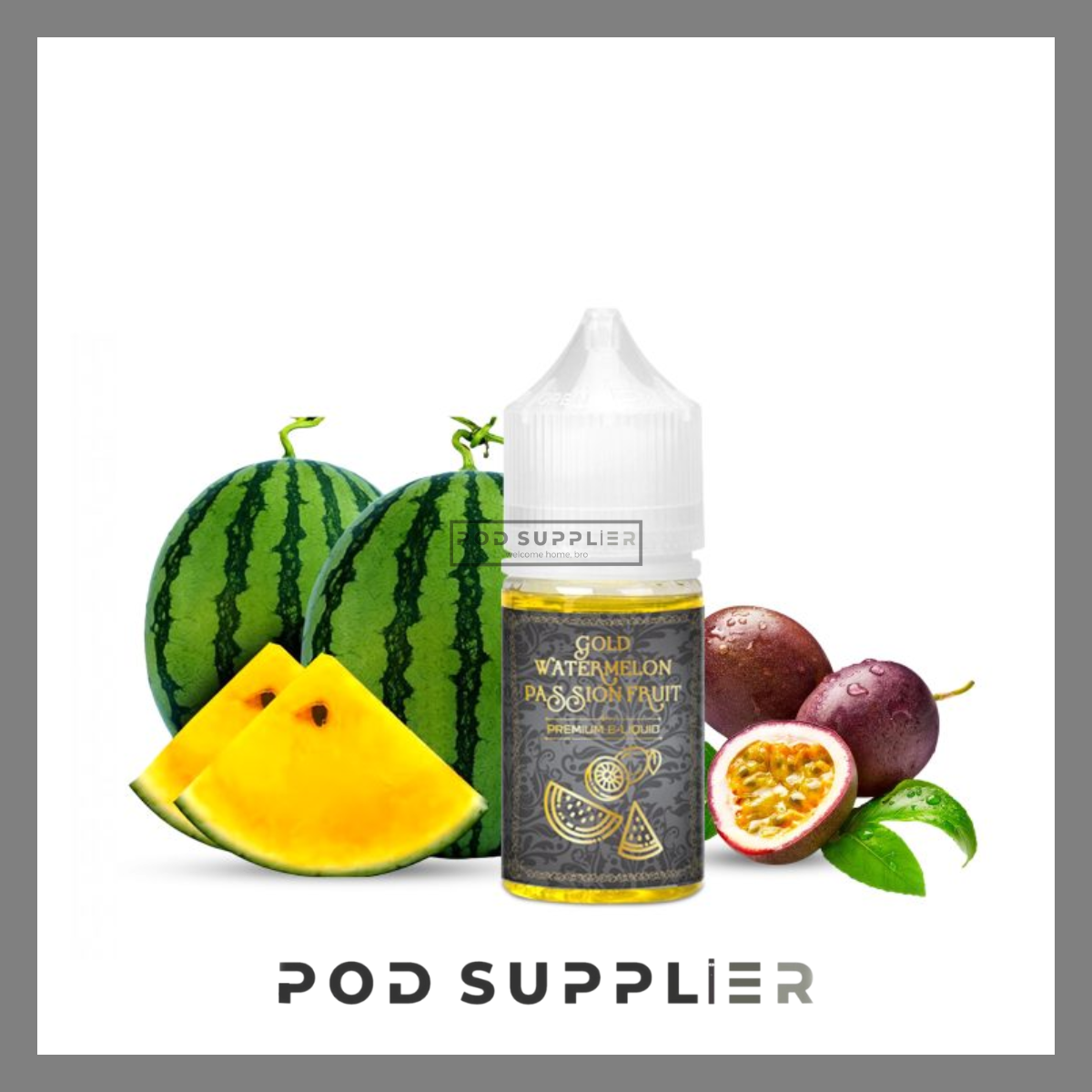  Watermelon Passionfruit ( Dưa Hấu Chanh Dây Lạnh ) By Demi Gold Salt Nic 30ML 