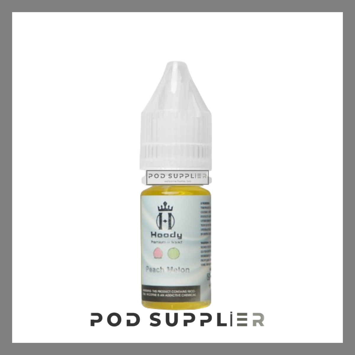  Peach Melon ( Đào Dưa Lưới Lạnh ) By Hoody Salt Nic 10ML 