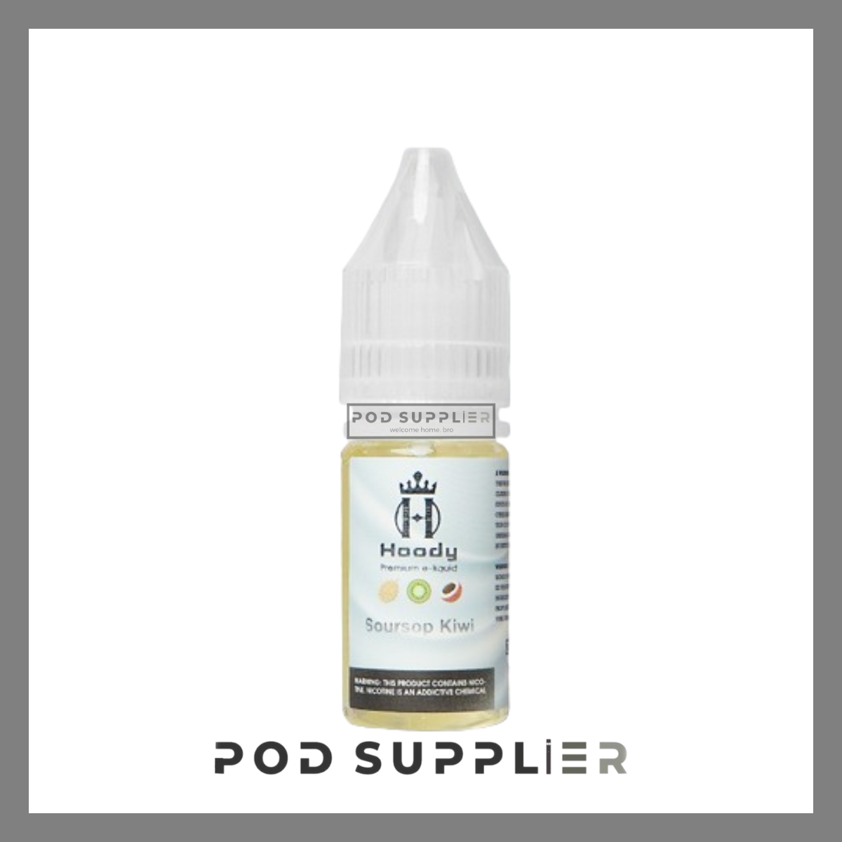  Soursop Kiwi ( Mãng Cầu Kiwi Lạnh ) By Hoody Salt Nic 10ML 