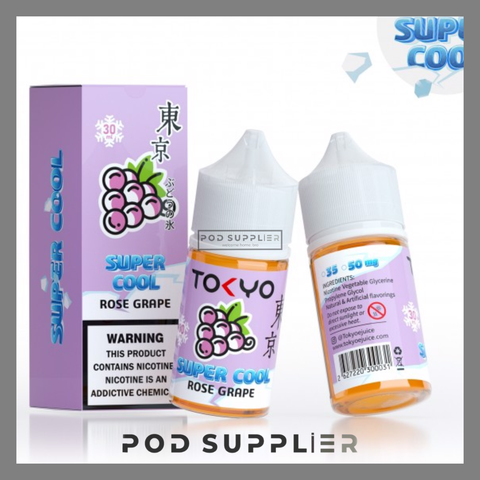Rose Grape ( Nho lạnh ) by Tokyo Super Cool Saltnic 30ML