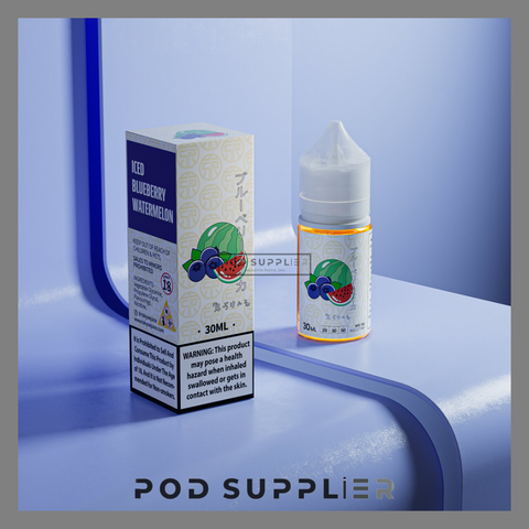  Blueberry Watermelon Ice ( Dưa Hấu Việt Quất Lạnh ) By Tokyo Pro Salt Nic 