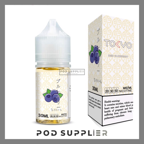  Blueberry Ice ( Việt Quất Lạnh ) By Tokyo Pro Salt Nic 