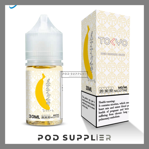 Iced Banana Cake ( Bánh Chuối Lạnh ) By Tokyo Salt Nic