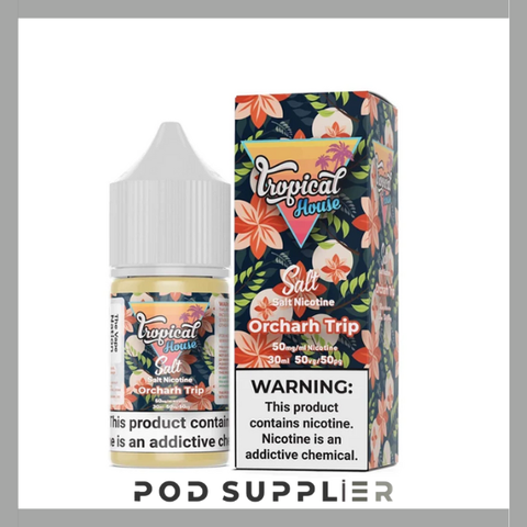 Orcharh Trip ( Táo Kiwi Dưa Gang Lạnh ) By Tropical House Salt Nic