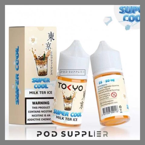 Milk Tea Ice ( Trà sữa lạnh ) by Tokyo Super Cool Saltnic 30ML