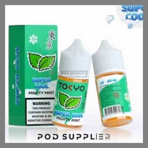 Mighty Mint ( Bạc hà lạnh ) by Tokyo Super Cool Saltnic 30ML
