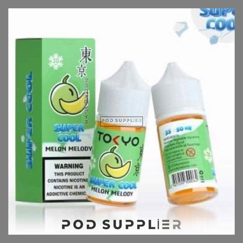 Melon Melody ( Dưa lưới lạnh ) by Tokyo Super Cool Saltnic 30ML