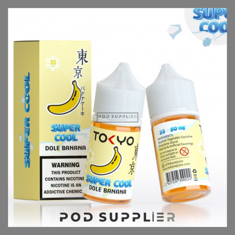 Dole Banana ( Chuối lạnh ) by Tokyo Super Cool Saltnic 30ML