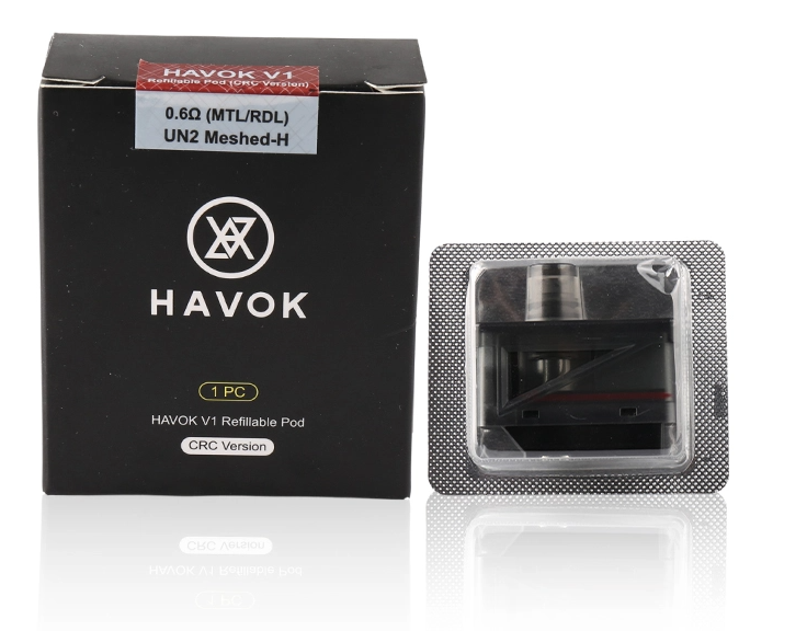  Đầu Pod Cartridge thay thế cho Uwell Havok V1 (kèm 1 occ 0.6ohm) 