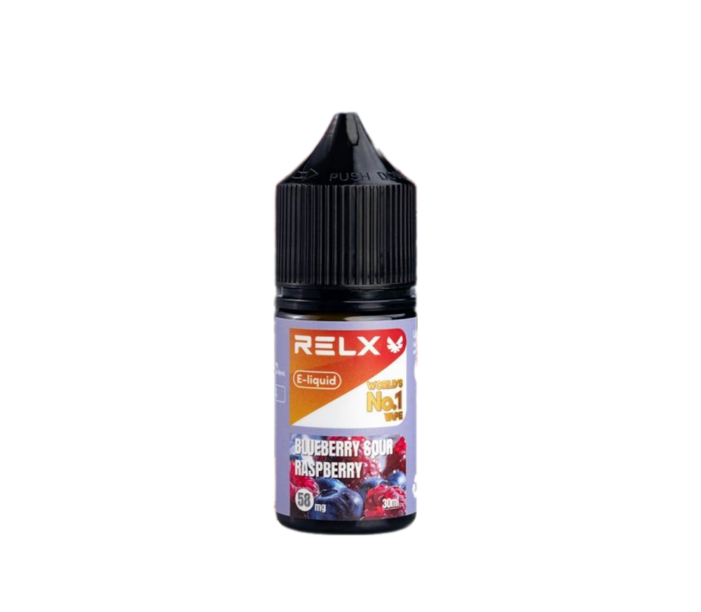 Blueberry Sour Rasberry ( Việt Quất Mâm Xôi ) By Relx Salt Nic 30ML 