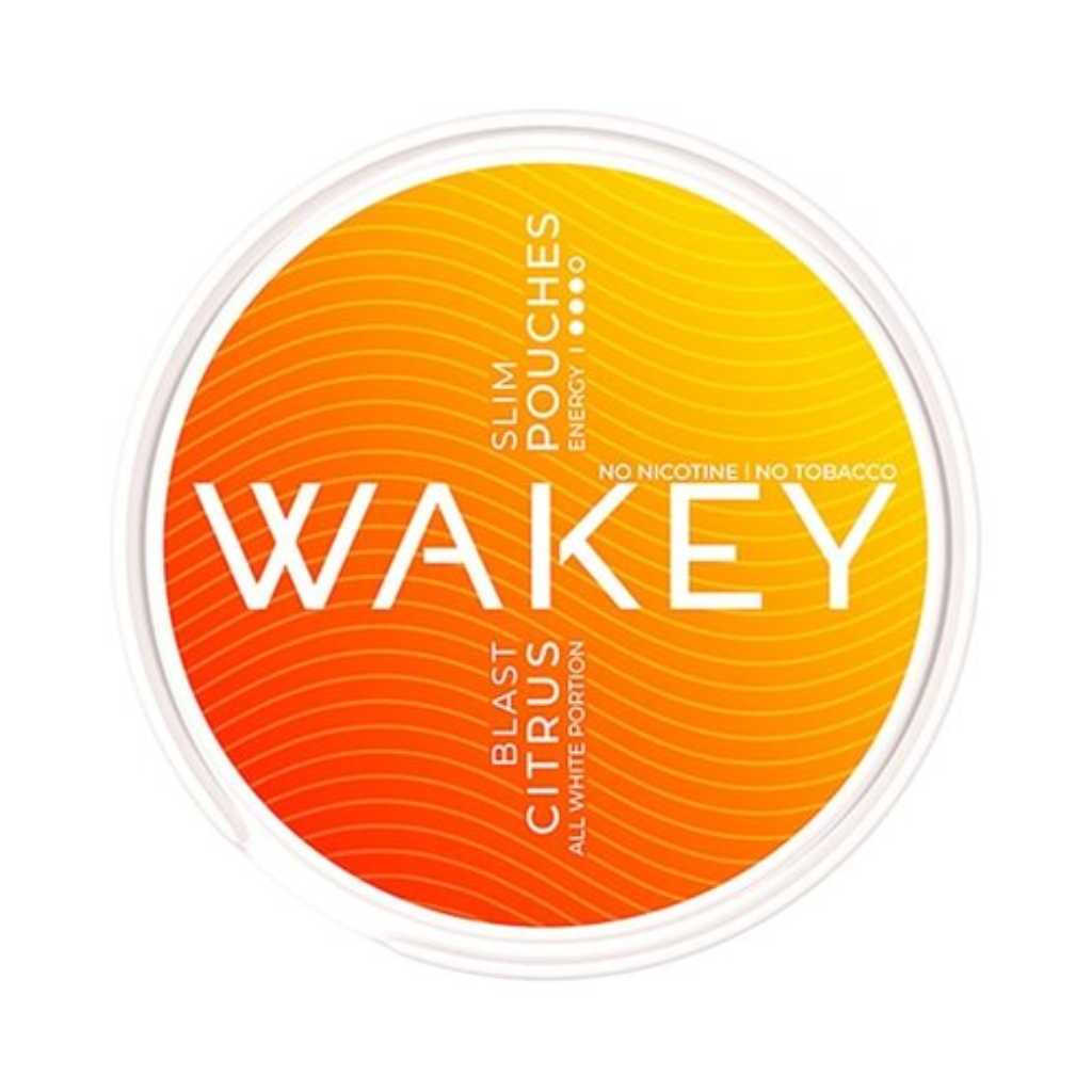  WAKEY Citrus Blast ( Cam Chanh Quýt ) Slim 50mg | Caffeine Pouches 