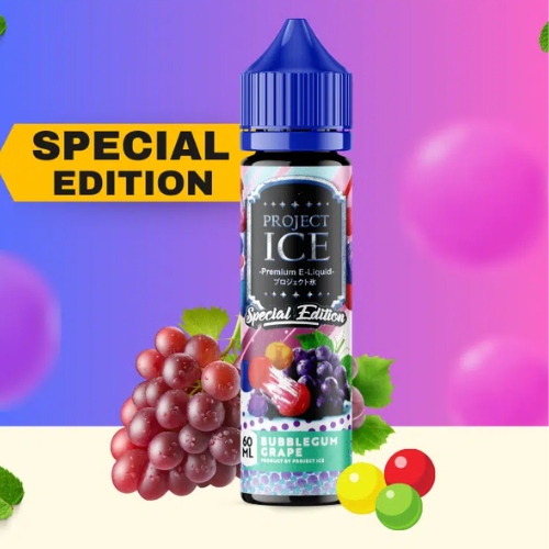  Bubblegum Grape ( Kẹo Gum Nho Lạnh ) By Project Ice Freebase 