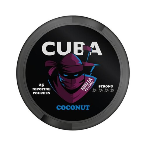  CUBA Ninja Coconut ( Dừa ) Slim Strong 15mg ( Hộp 25 Túi/Pouches ) 