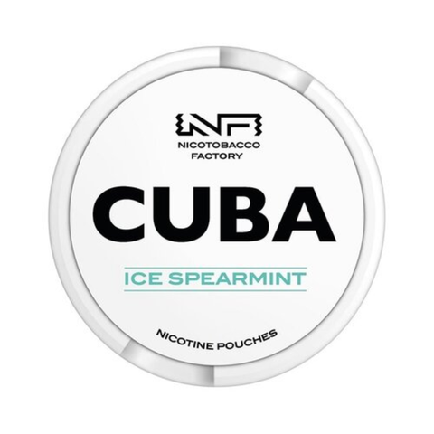  CUBA Ice Spearmint ( Kẹo Gum Bạc Hà Lạnh ) Slim Medium 10.4mg 