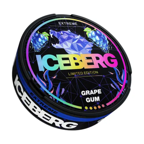  ICEBERG Grape Gum ( Kẹo Gum Nho ) Slim Max Strong 35mg 