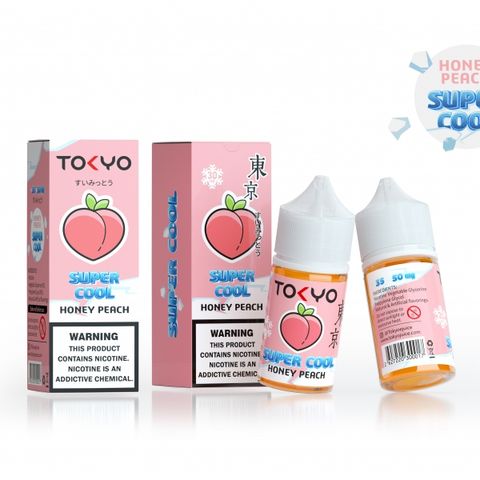 Honey Peach ( Đào lạnh ) by Tokyo Super Cool Saltnic 30ML