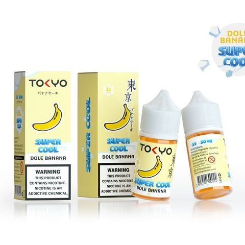 Dole Banana ( Chuối lạnh ) by Tokyo Super Cool Saltnic 30ML