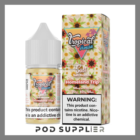 Homeland Trip ( Táo Đào Lê Lạnh ) Tropical House Salt Nic