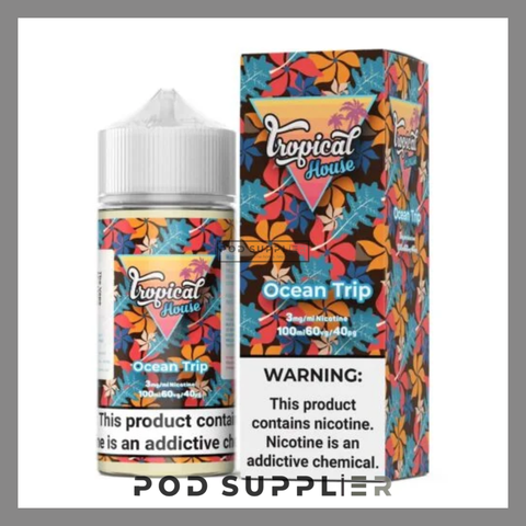 Ocean Trip ( Dứa Xoài Đào Lạnh ) By Tropical House Freebase 100ML