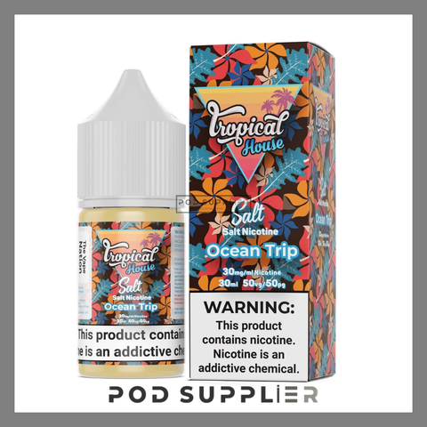 Ocean Trip ( Dứa Xoài Đào Lạnh ) Tropical House Salt Nic