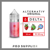  DELTA ( Dâu dưa hấu lạnh ) by ALTERNATIV Salt Nic 30ML 