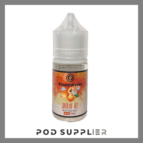 APRICOT ICE ( Mơ lạnh ) by SteamWorks Salt Nic 30ML