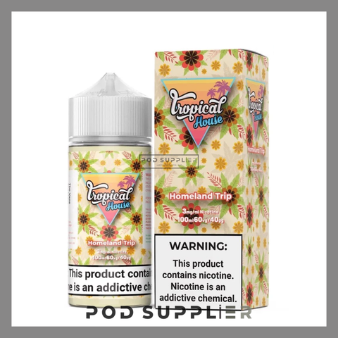 Homeland Trip ( Táo Đào Lê Lạnh ) By Tropical House Freebase 100ML