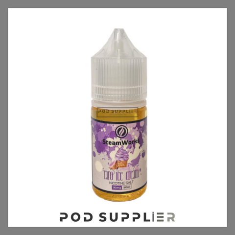 TARO ICE CREAM ( Kem khoai môn lạnh ) by SteamWorks Salt Nic 30ML