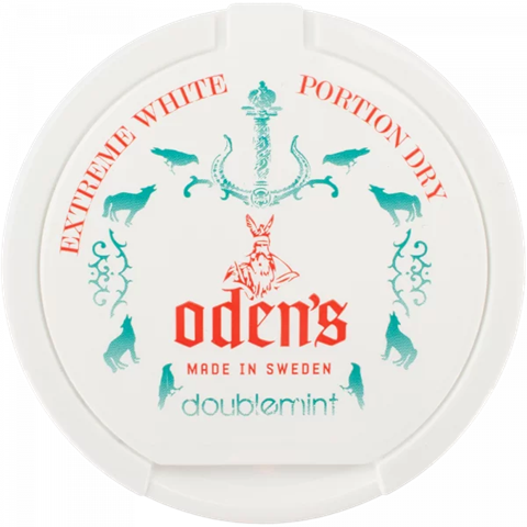  Oden's Extreme Double Mint White Dry ( Thuốc Lá Bạc Hà ) Slim Strong 17.6mg 