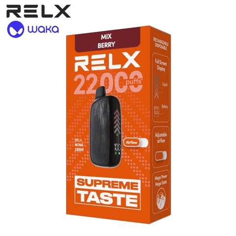  Relx Nova 22000 ( 22000 Hơi ) 500mAh Pod 1 Lần Sạc Được 