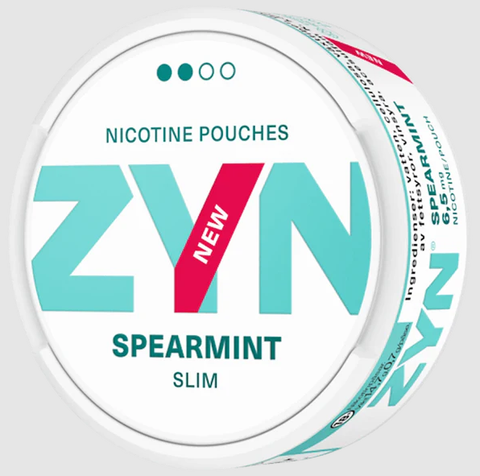  ZYN Spearmint ( Kẹo Gum Bạc Hà ) Slim 6.5mg 