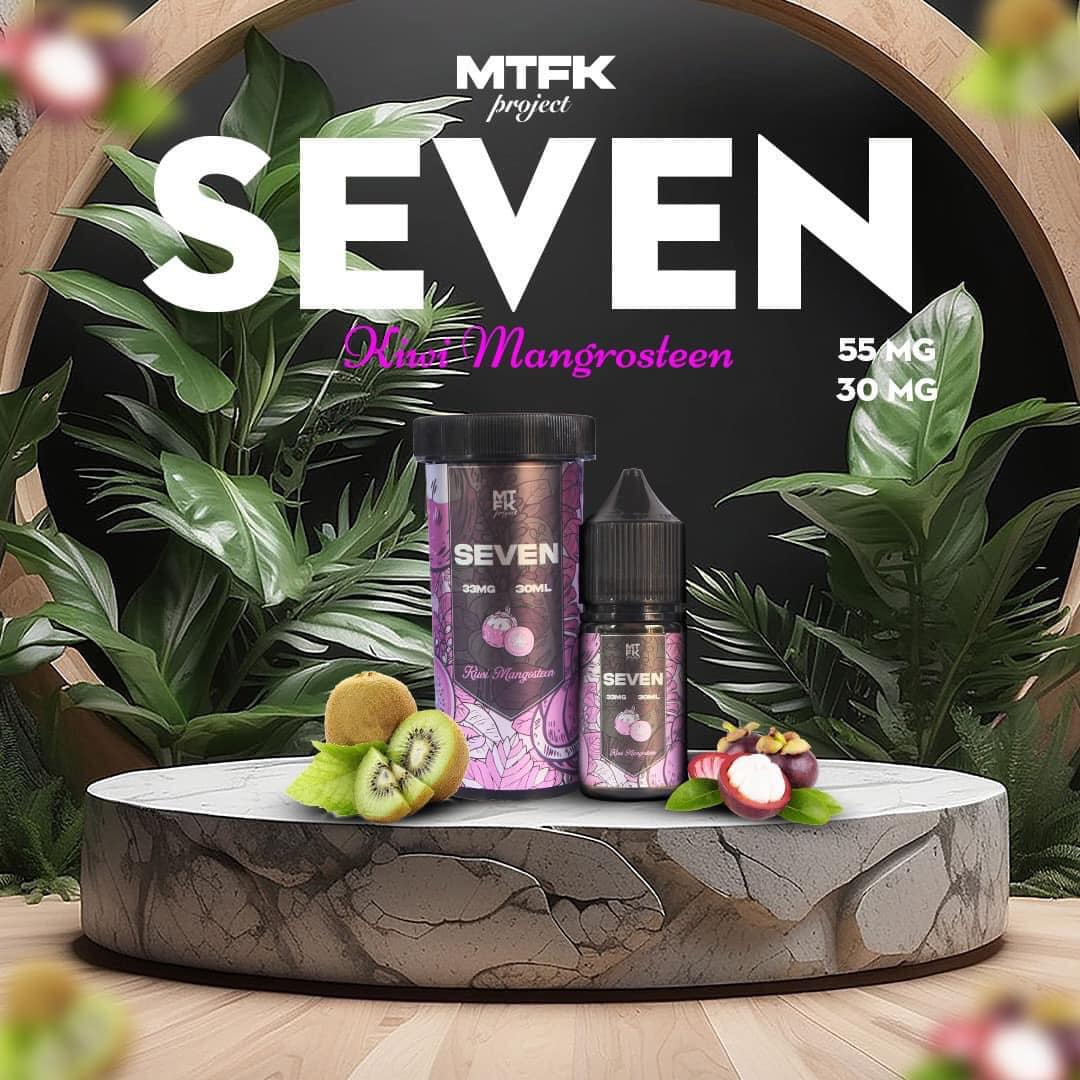  Kiwi Mangosteen ( Kiwi Măng Cụt Lạnh ) By MTFK Seven Salt Nic 30ML 