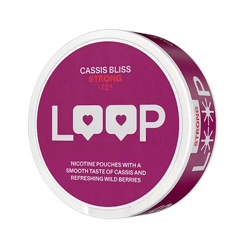  LOOP Cassis Bliss ( Quả Mọng Đỏ ) Slim 7mg 