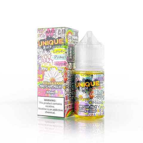 Matcha Milk ( Trà Xanh Sữa ) By Unique Salt Nic 30ML