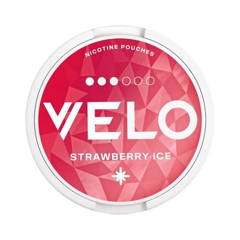  VELO Strawberry Ice ( Dâu Tây Lạnh ) Slim 10mg 