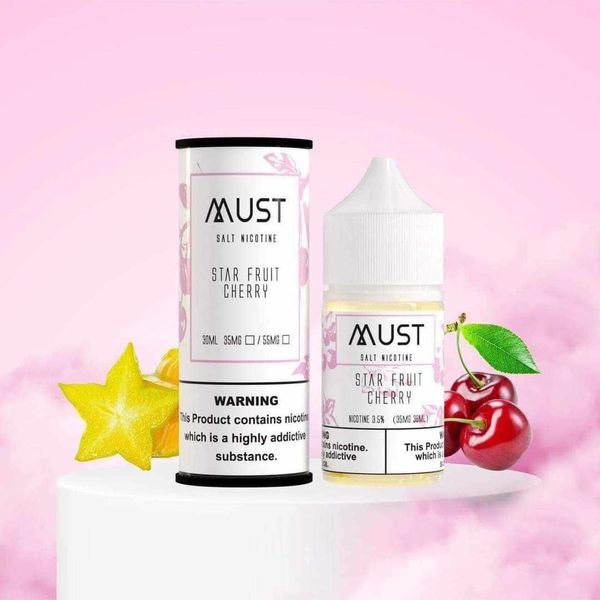  Star Fruit Cherry ( Khế Cherry Lạnh ) By Must Juice Saltnic 30ML 