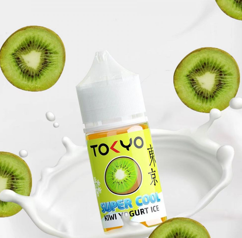 Kiwi Yogurt Ice ( Sữa chua kiwi lạnh ) by Tokyo Super Cool Saltnic 30ML