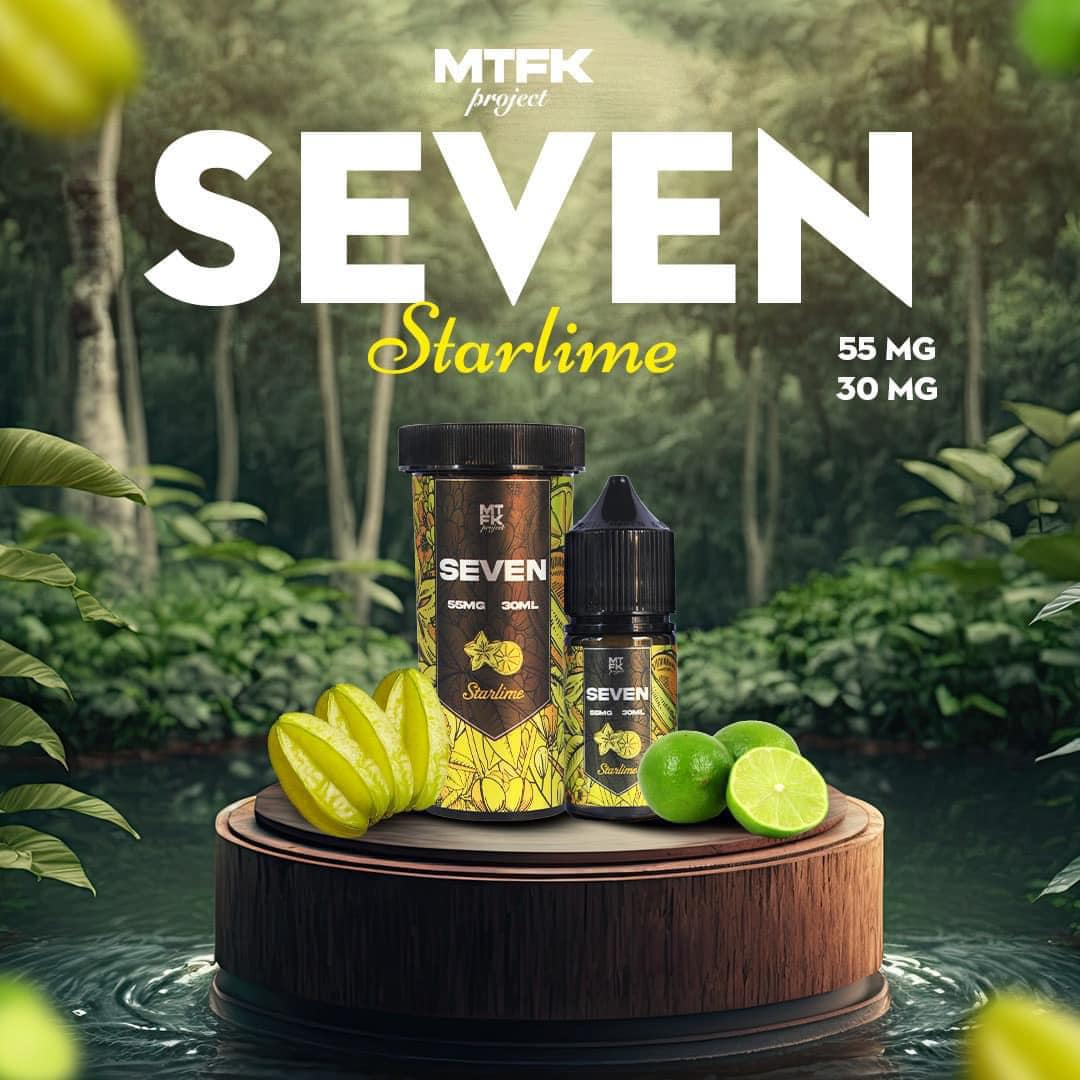  Starlime ( Khế Chanh Lạnh ) By MTFK Seven Salt Nic 30ML 