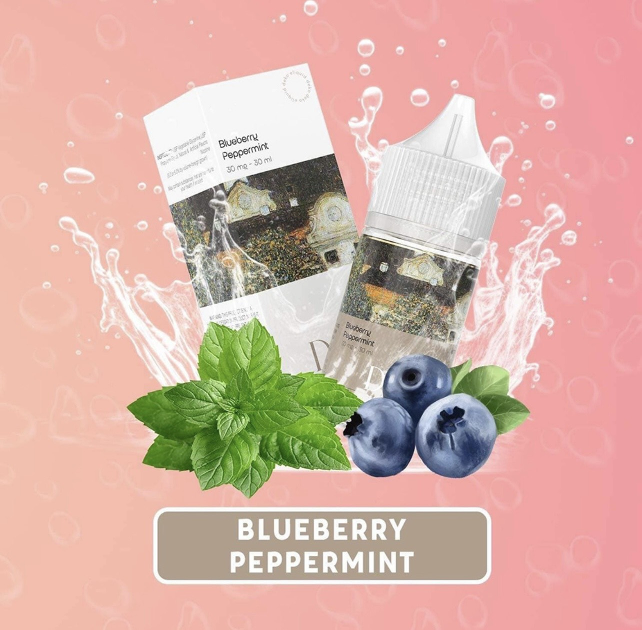  Blueberry Peppermint ( Việt Quất Bạc Hà Lạnh ) By Deko Salt Nic 30ML 