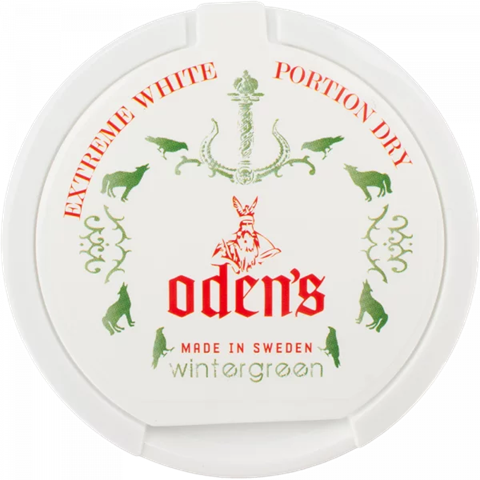  Oden's Extreme Wintergreen White Dry ( Thuốc Lá Bạc Hà ) Slim Strong 17.6mg 