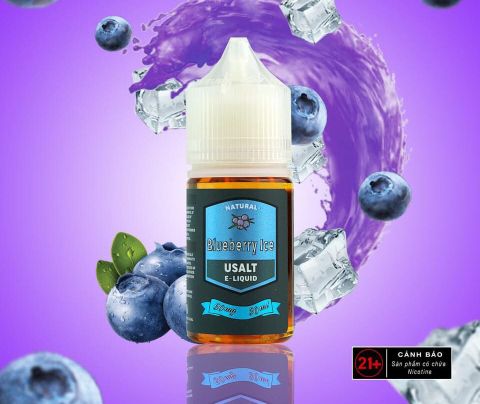 Blueberry Ice ( Việt Quất Lạnh ) By Usalt Salt Nic 30ML