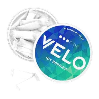  VELO Icy Berries ( Việt Quất Mâm Xôi Lạnh ) Slim Strong 10mg 