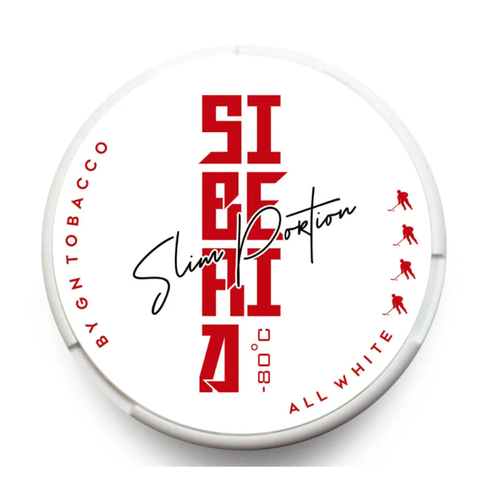  SIBERIA All White ( Bạc Hà ) Slim Ultra Strong 33mg 