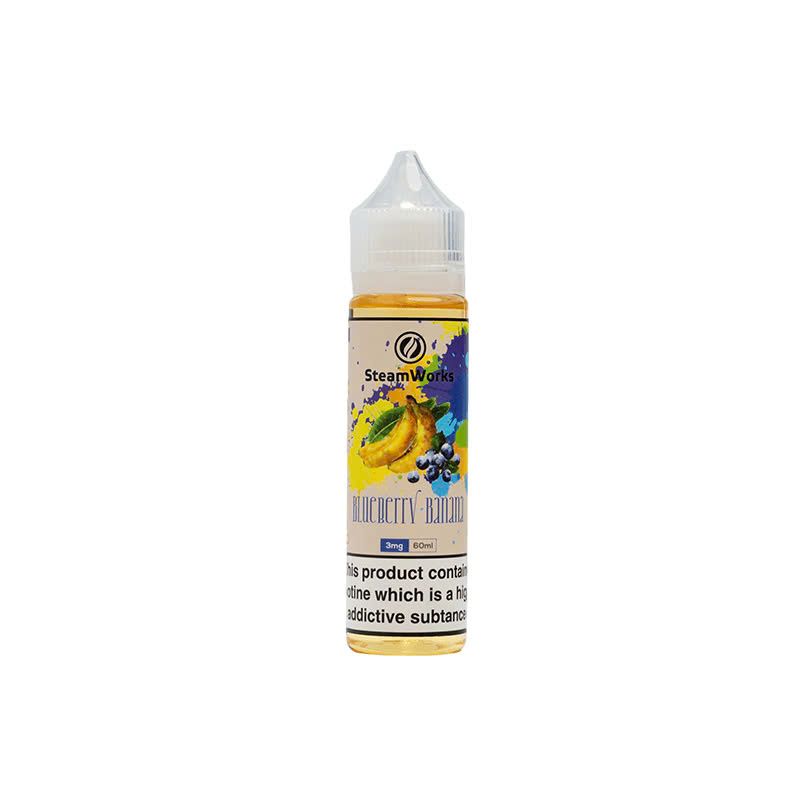  Blueberry Banana ( Việt Quất Chuối Lạnh ) by Steamworks Freebase 60ML 