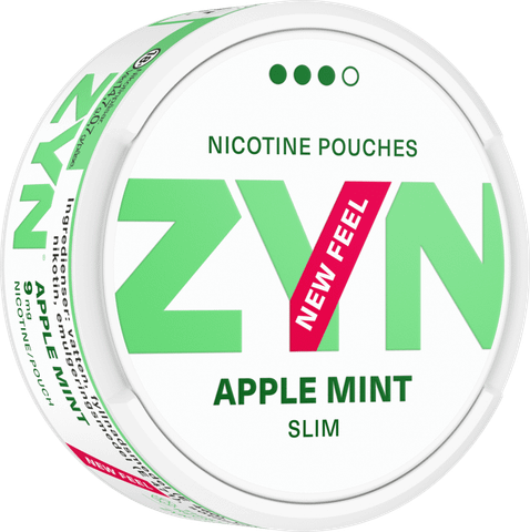  ZYN Apple Mint ( Táo Bạc Hà Lạnh ) Slim Strong 9mg 