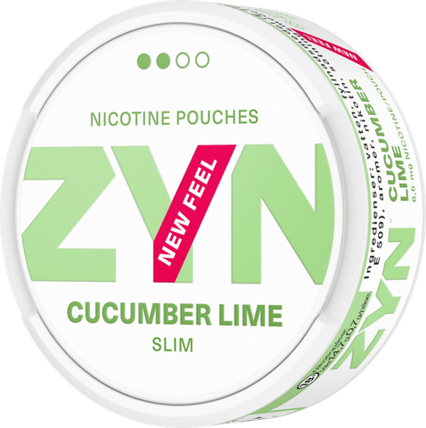  ZYN Cucumber Lime ( Chanh Bạch Đàn Dưa Leo ) Slim 6.5mg 
